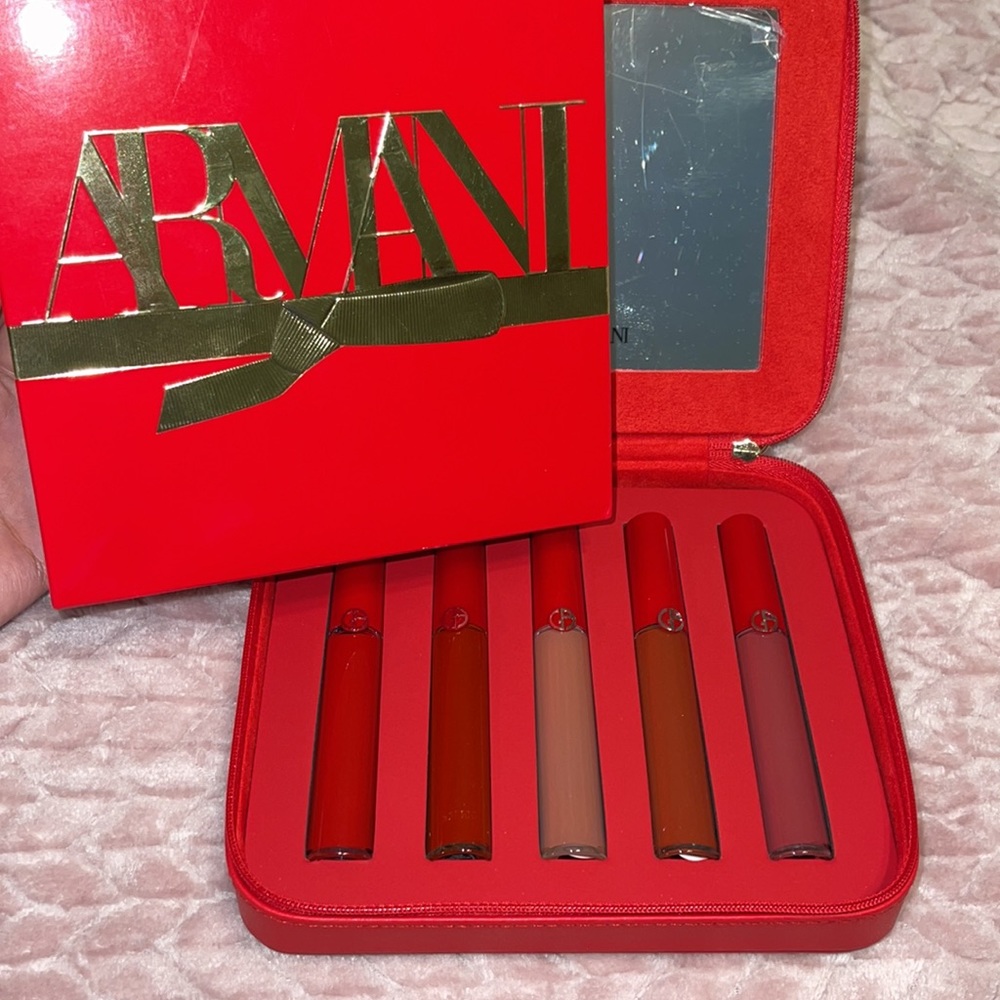 Giorgio Armani lip maestro full size holiday set